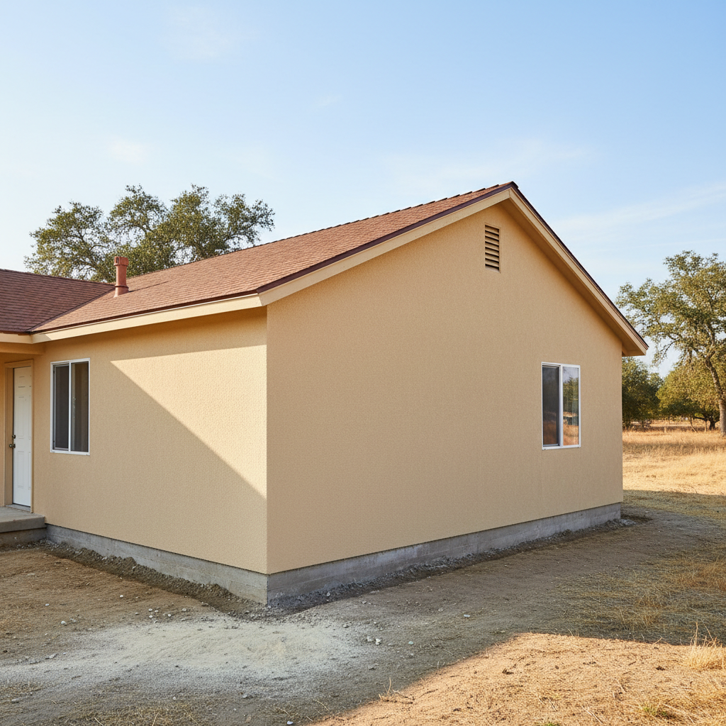 Completed stucco inspection work at a residential property in Visalia, CA