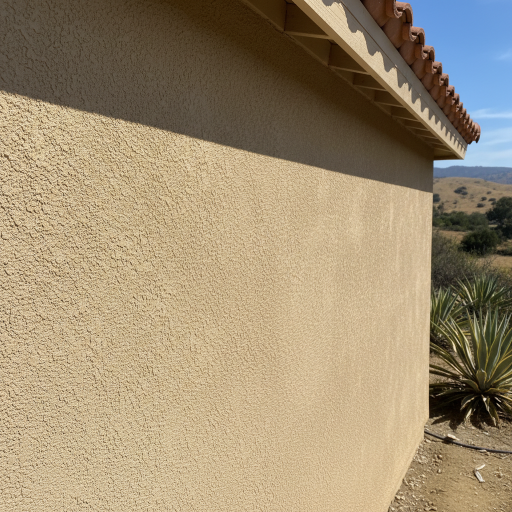 Completed stucco redashing work at a residential property in La Mesa, CA