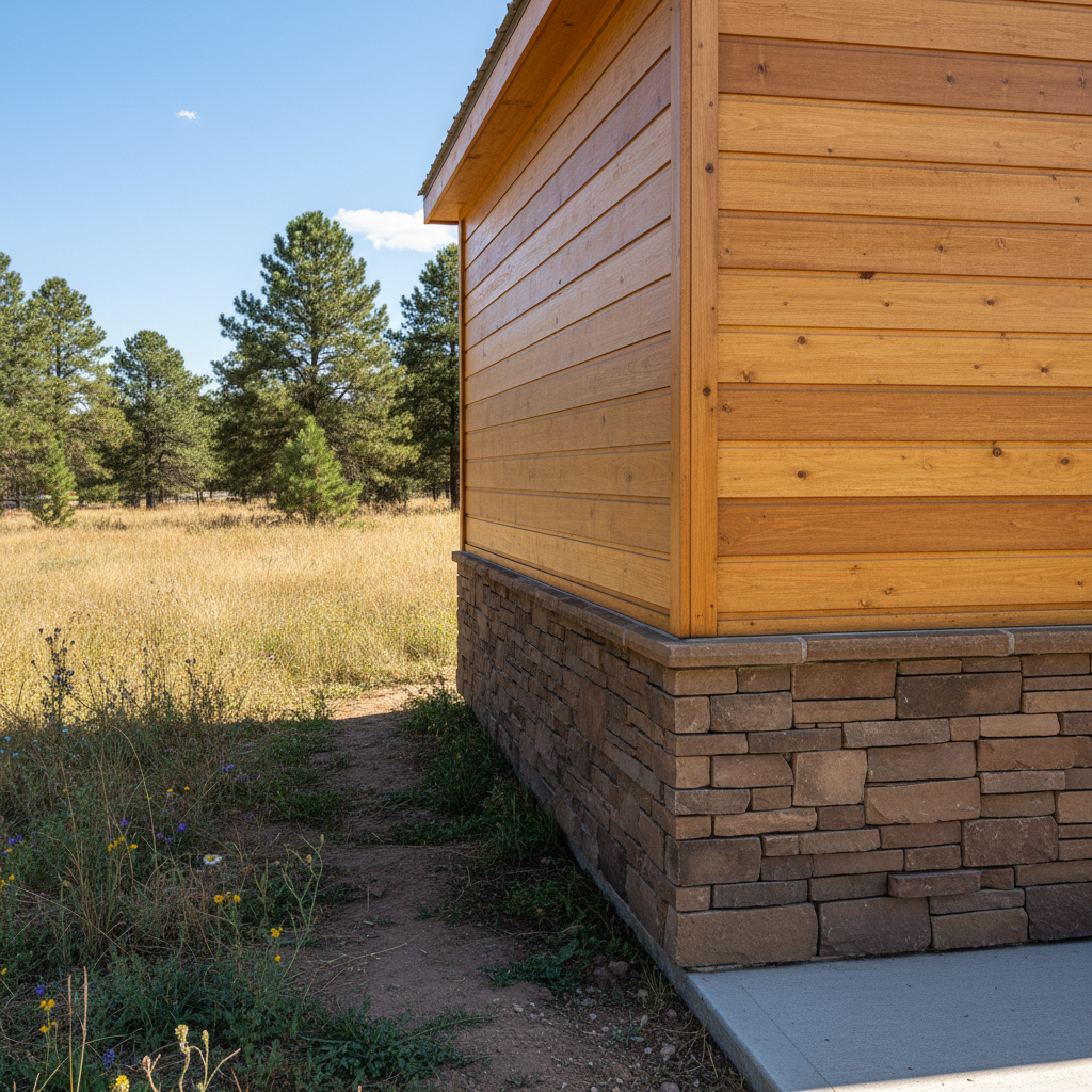 Completed garage design & building work at a residential property in Parker, CO