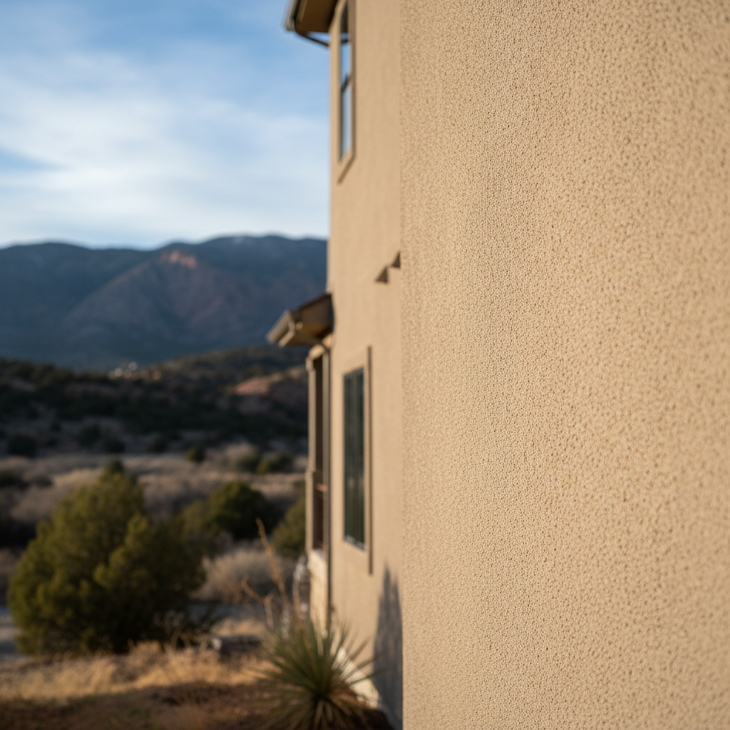Completed commercial stucco work at a residential property in Salt Lake City, UT