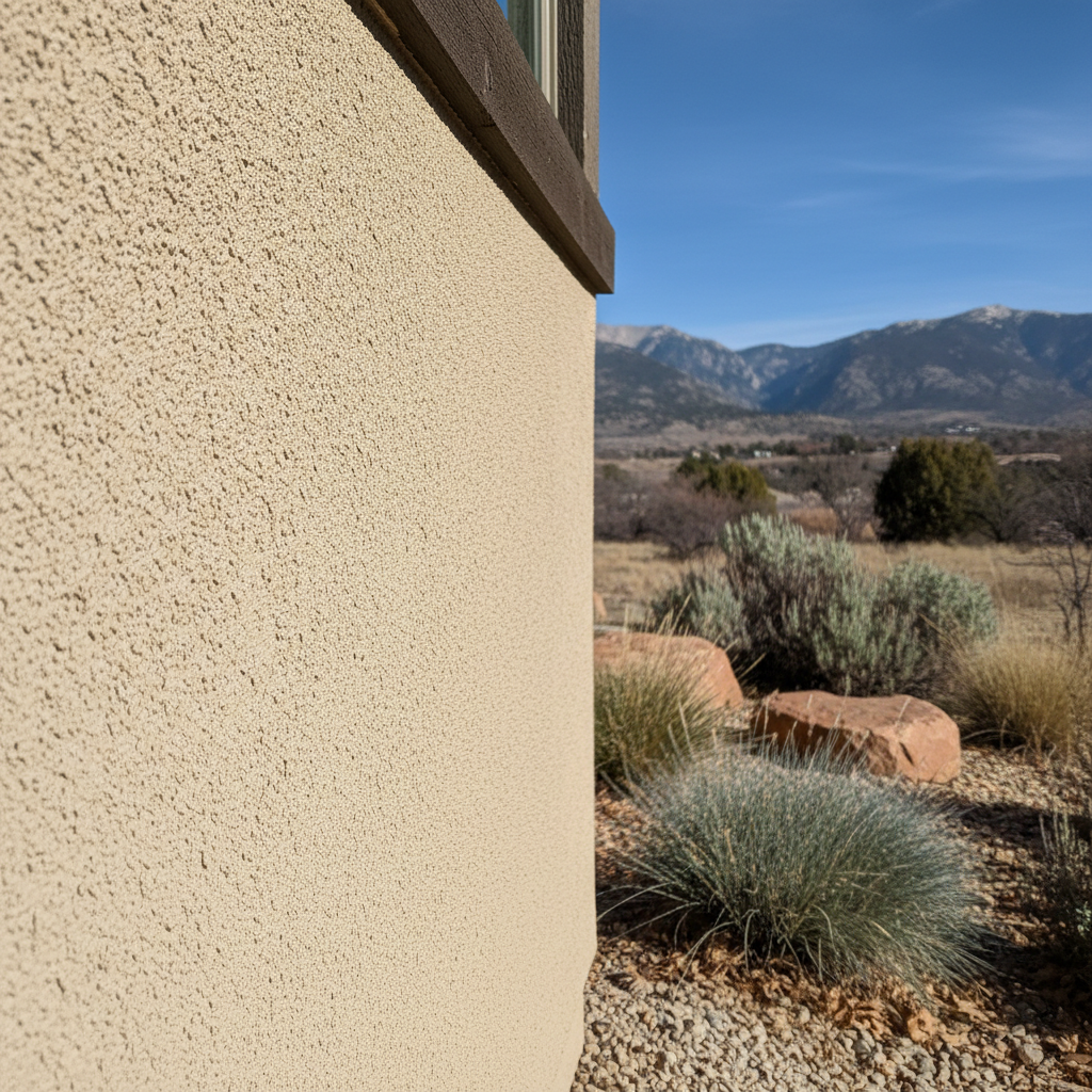Completed stucco removal work at a residential property in Salt Lake City, UT