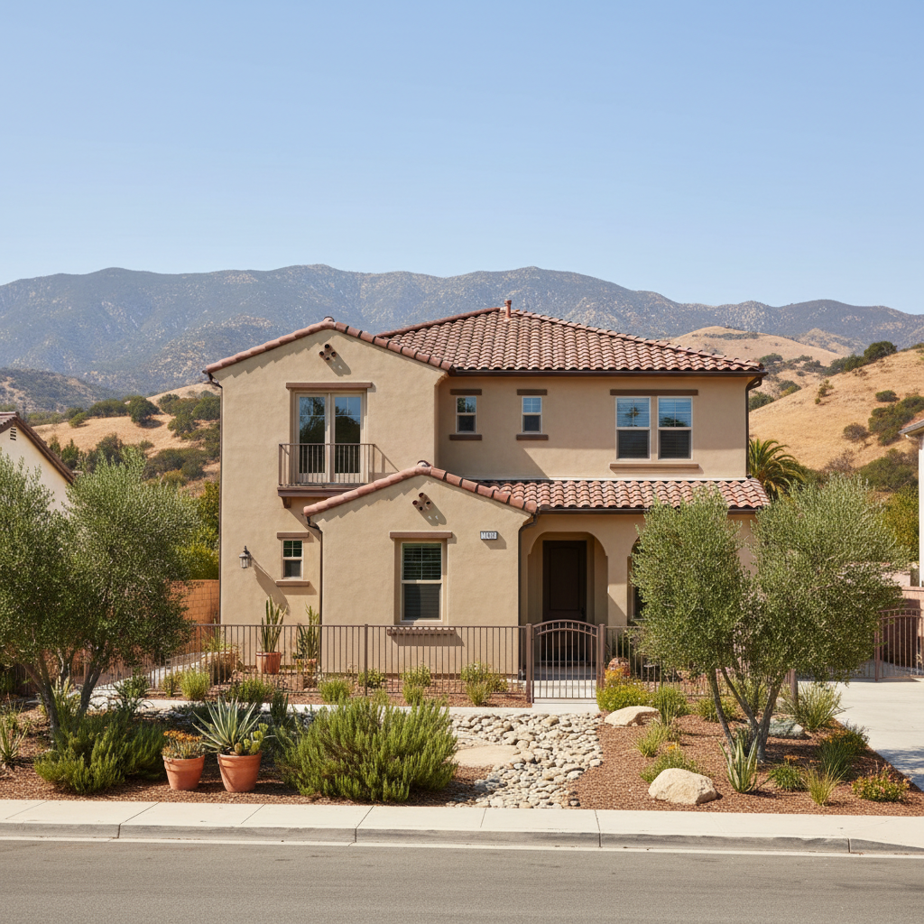 Completed stucco redashing work at a residential property in Claremont, CA