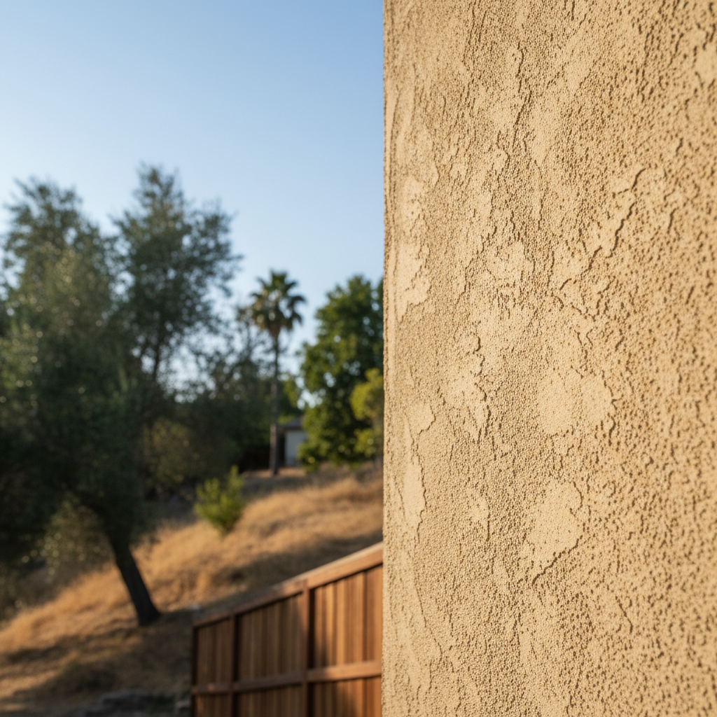 Completed commercial stucco work at a residential property in Pasadena, CA