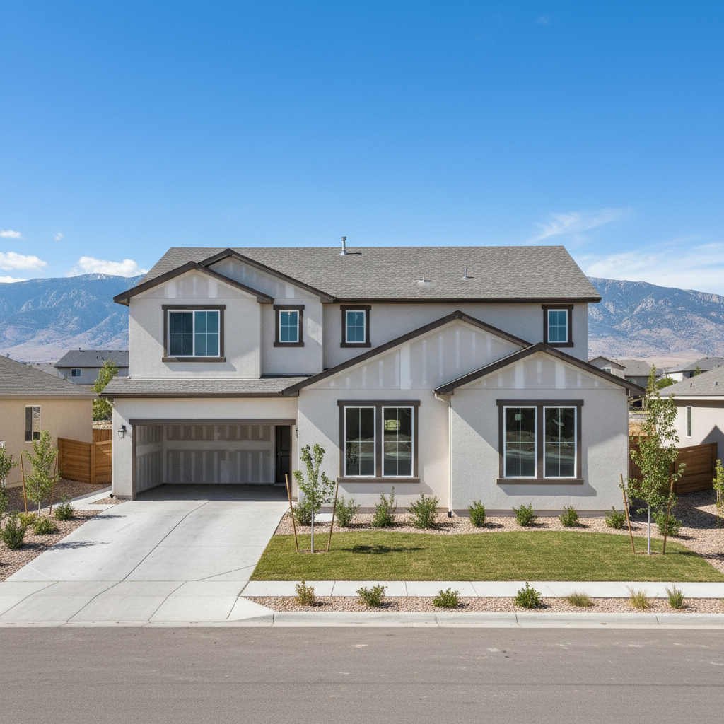 Completed drywall finishing work at a residential property in West Jordan, UT