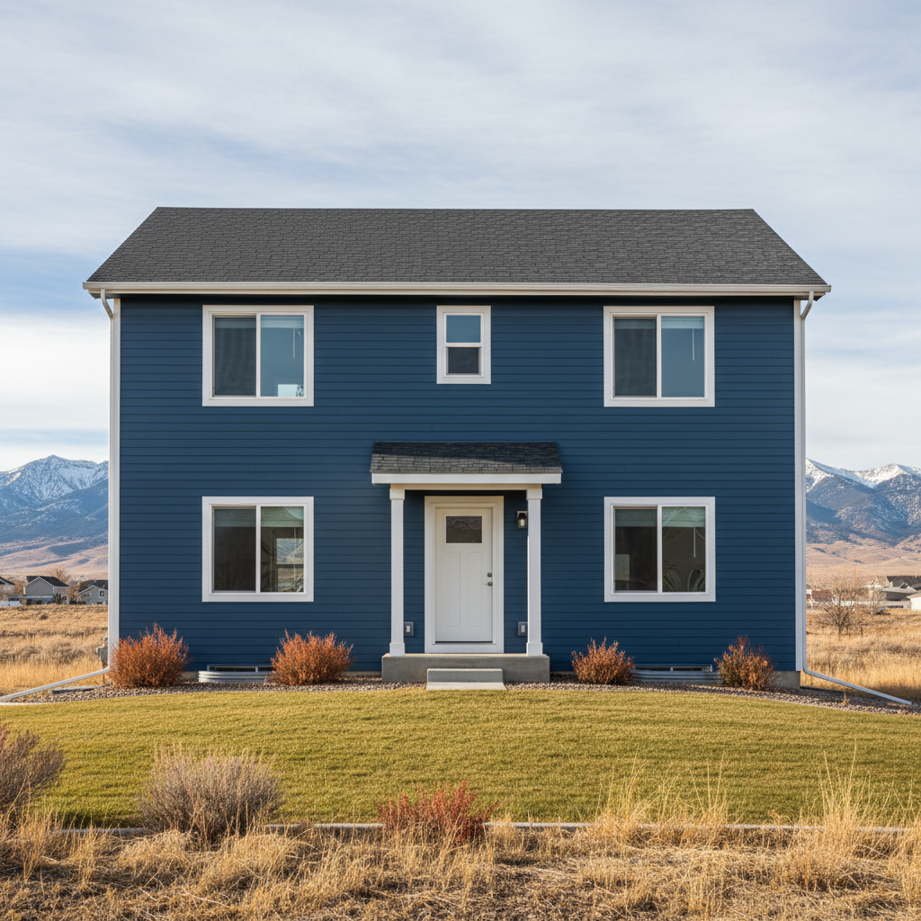 Completed siding removal work at a residential property in West Valley City, UT