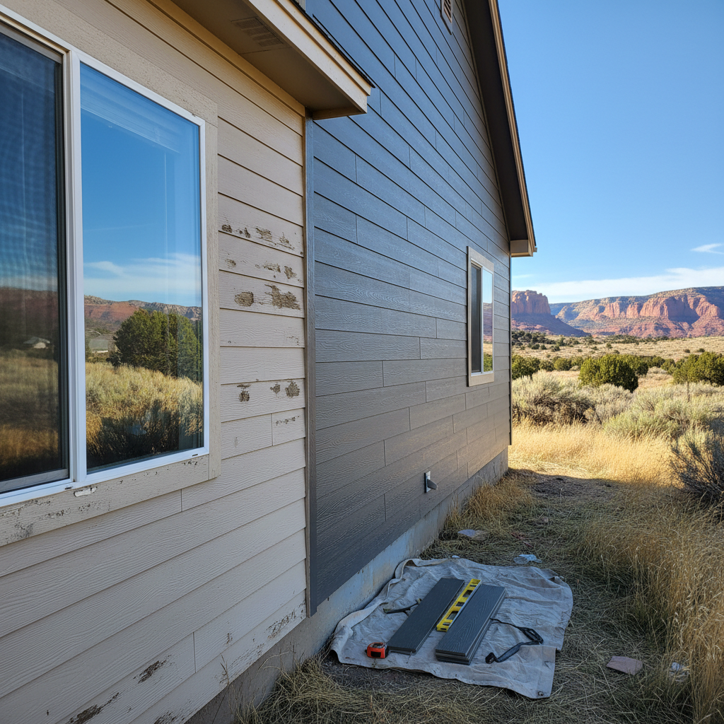 Completed siding inspection work at a residential property in Provo, UT