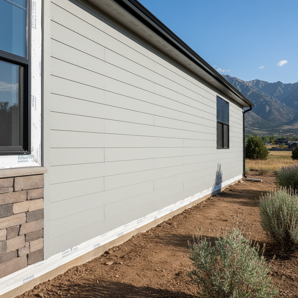 Completed insulation installation work at a residential property in Ogden, UT