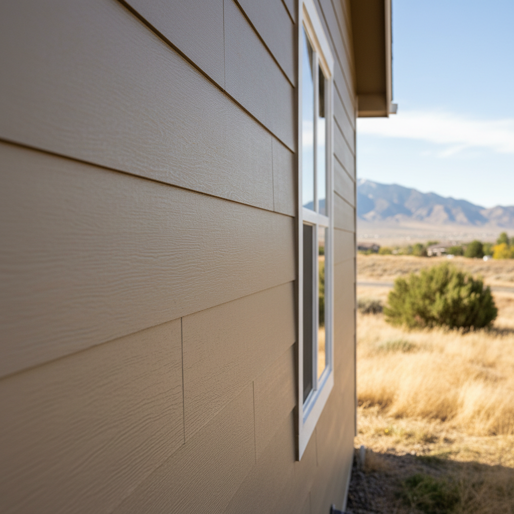 Completed james hardie siding work at a residential property in South Jordan, UT