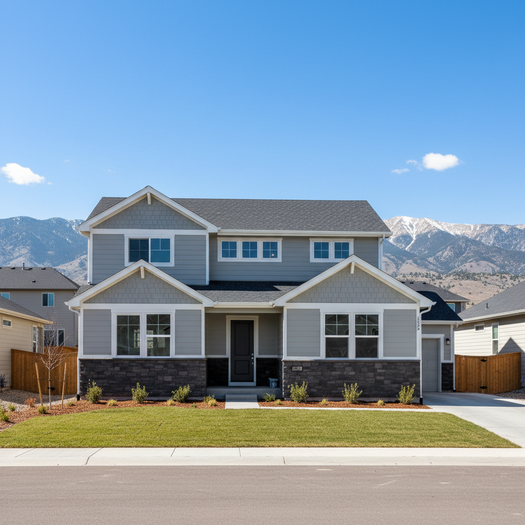 Completed siding installation work at a residential property in Millcreek, UT