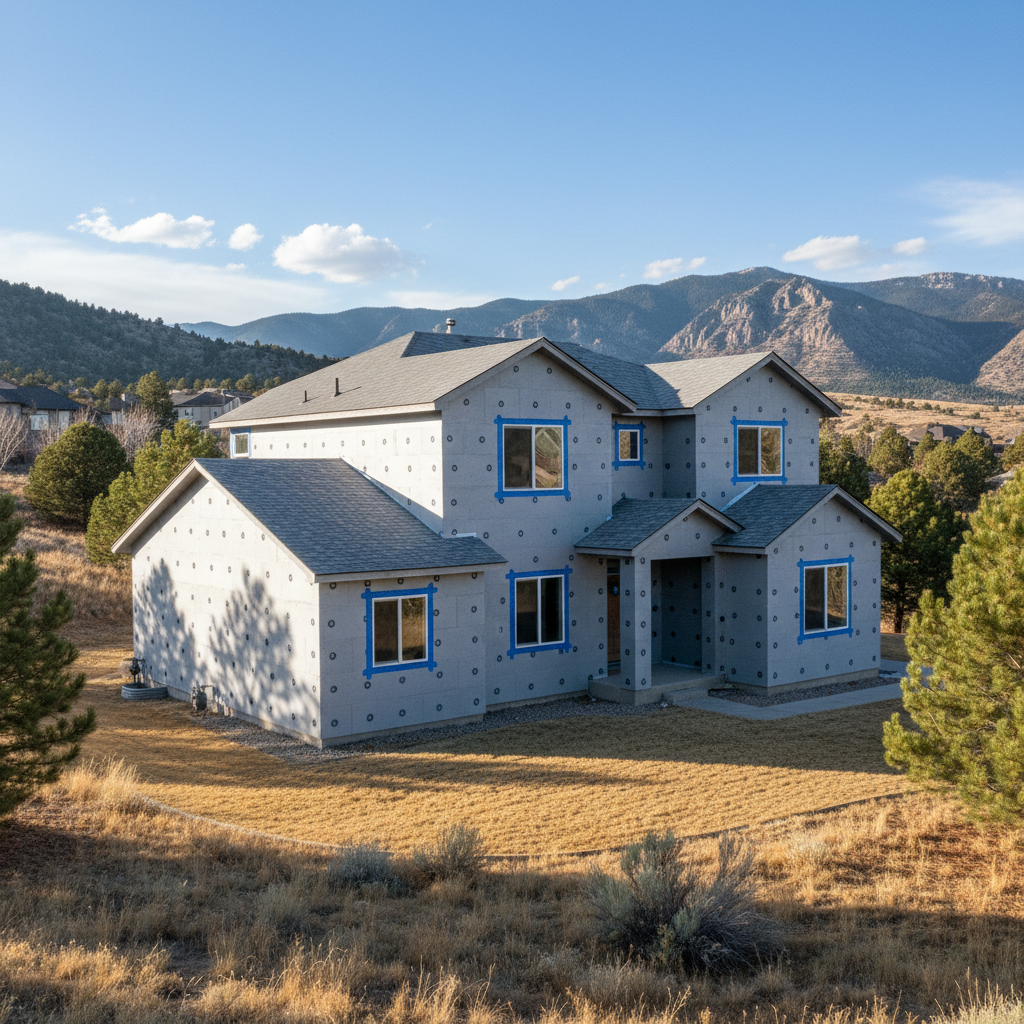 Completed insulation installation work at a residential property in Millcreek, UT