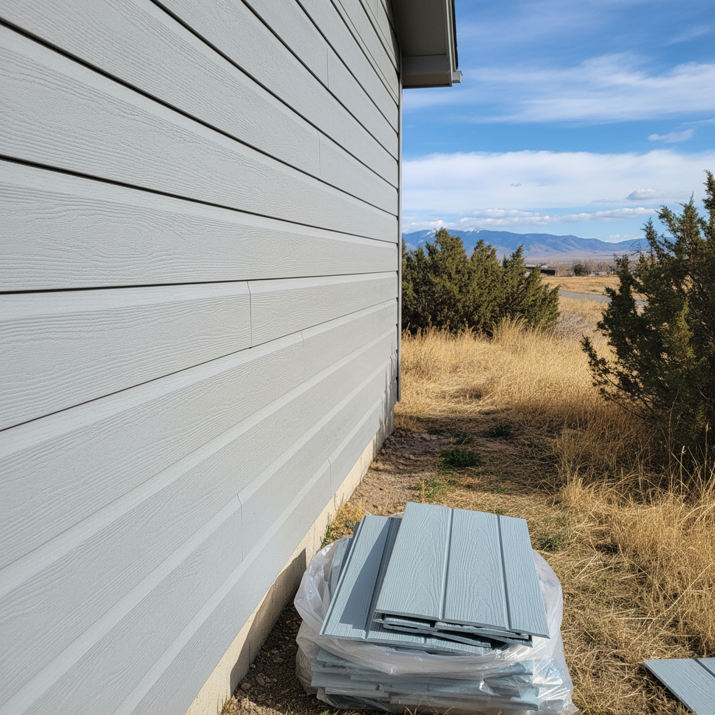 Completed siding removal work at a residential property in Taylorsville, UT