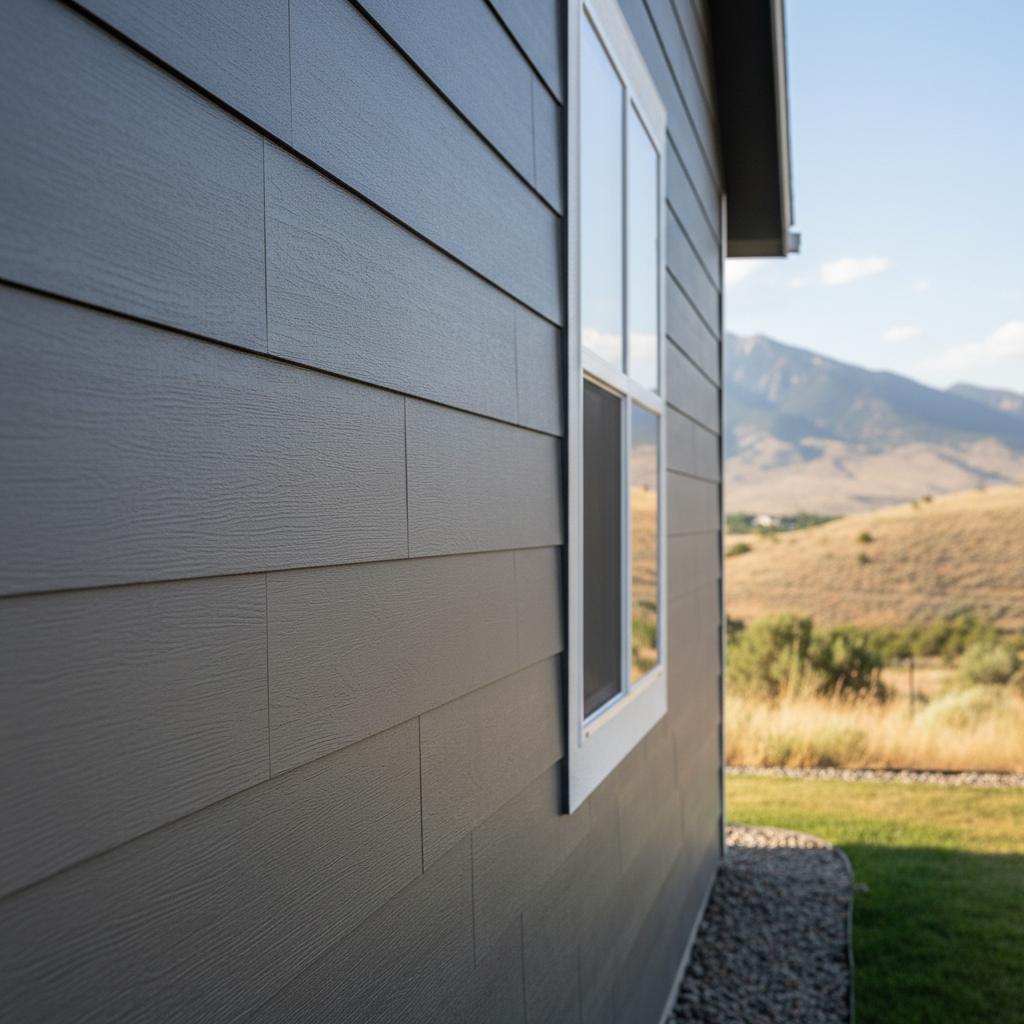 Completed siding replacement work at a residential property in Taylorsville, UT