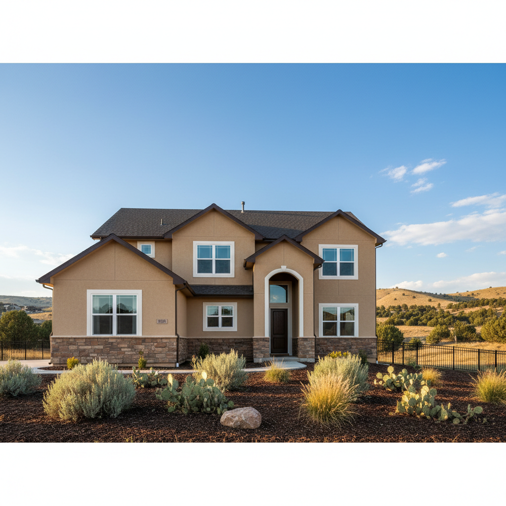 Completed stucco removal work at a residential property in West Valley City, UT