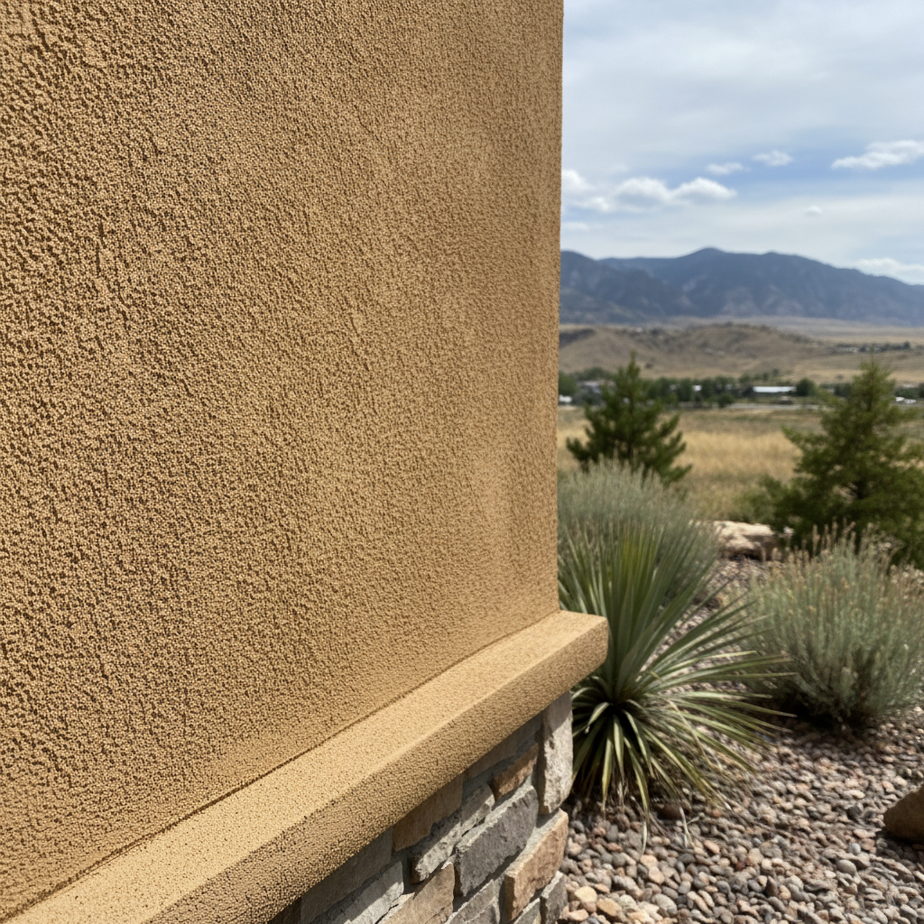 Completed stucco redashing work at a residential property in Ogden, UT