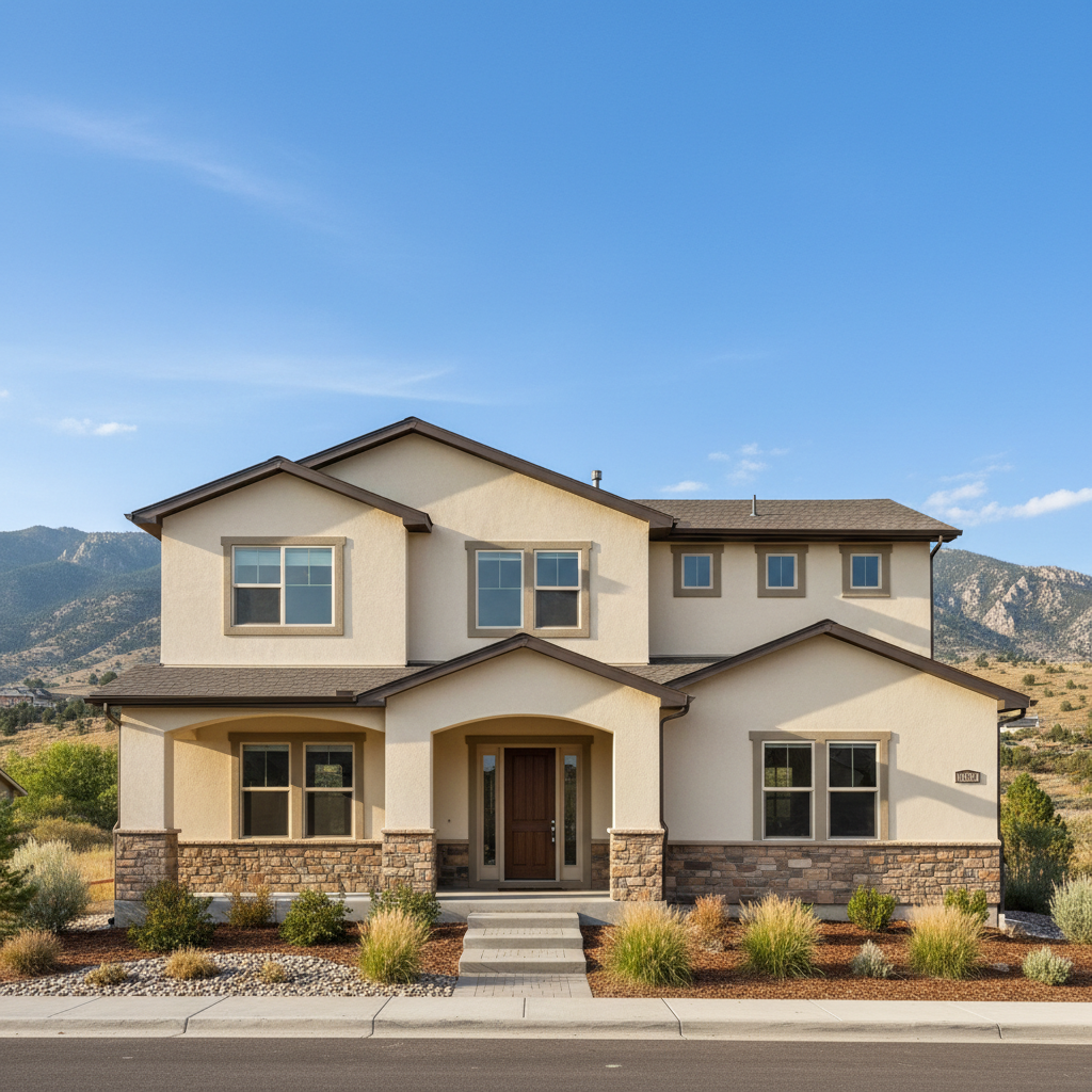 Completed commercial stucco work at a residential property in Millcreek, UT