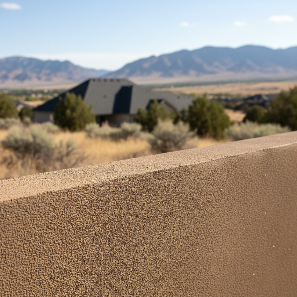 Completed stucco redashing work at a residential property in Herriman, UT