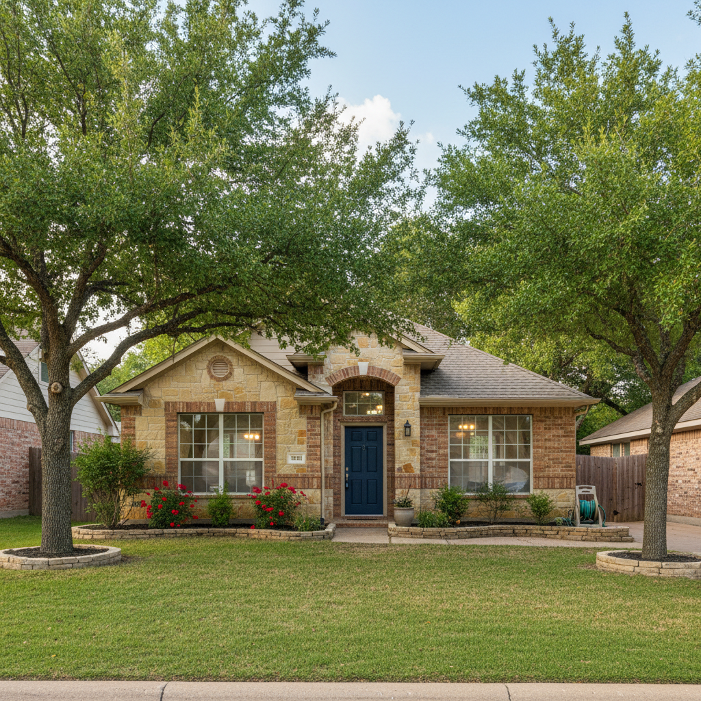 Completed cabinet installation work at a residential property in Jester, TX