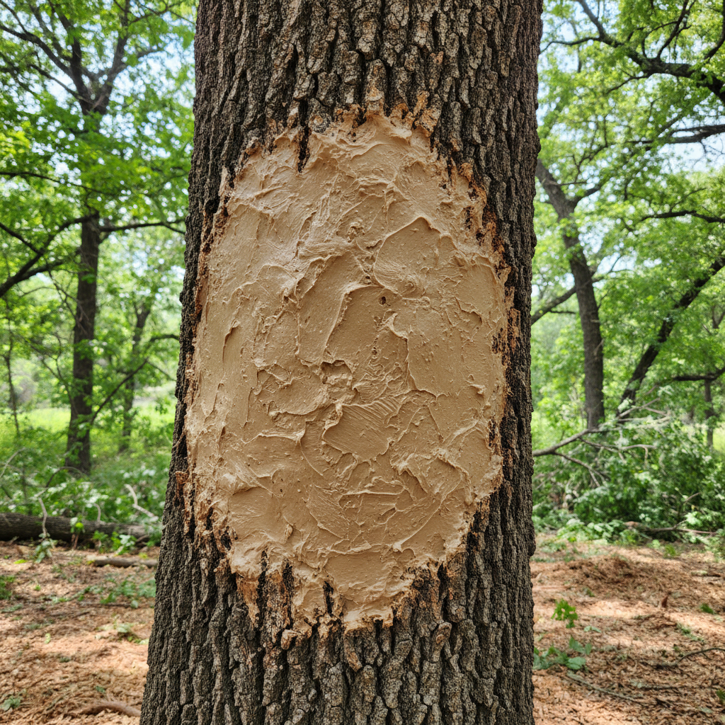 Completed tree health & care work at a residential property in Porter, TX