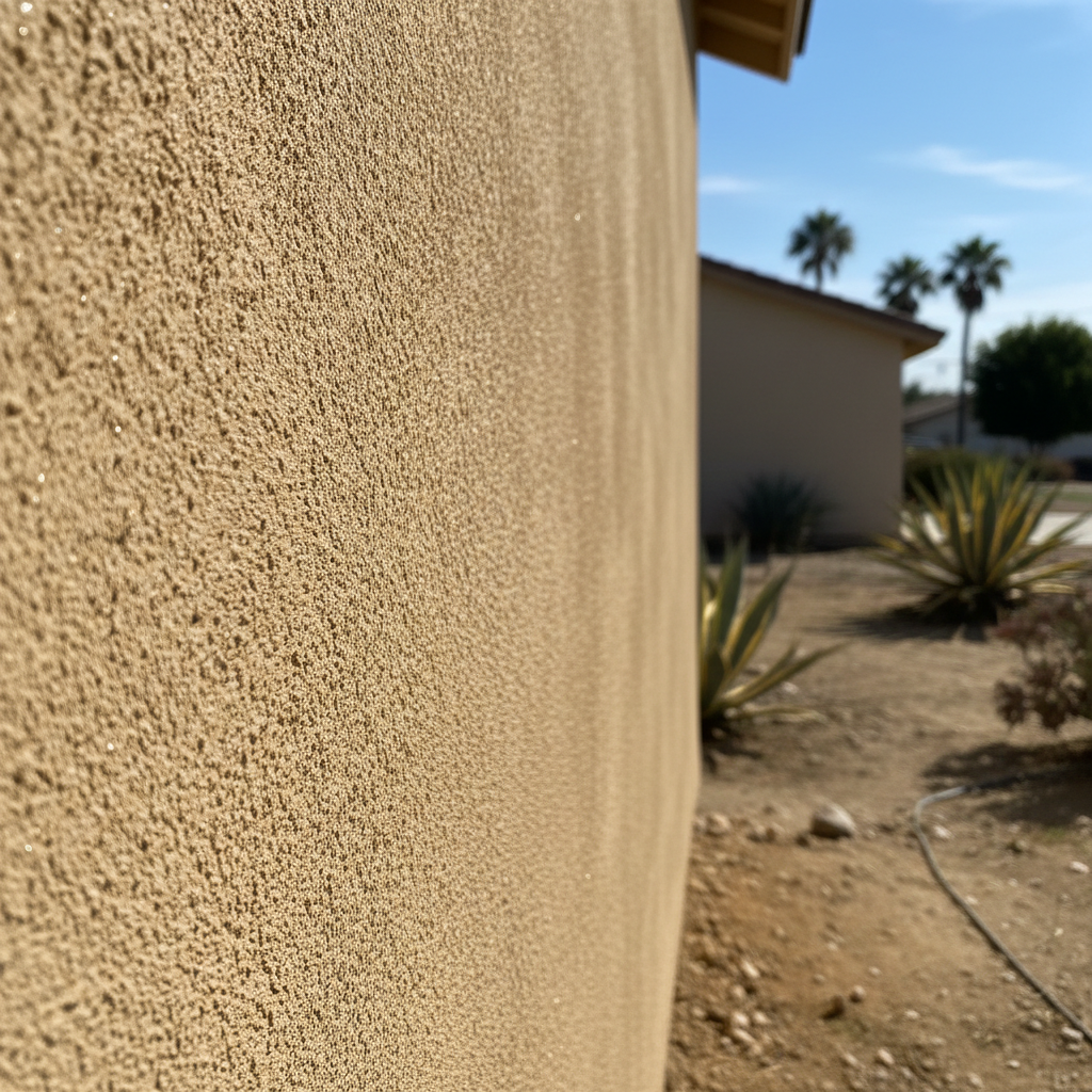 Completed stucco redashing work at a residential property in Santa Ana, CA