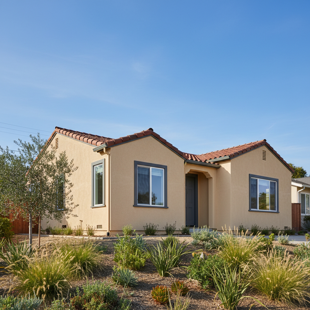 Completed eifs installation work at a residential property in Los Altos, CA
