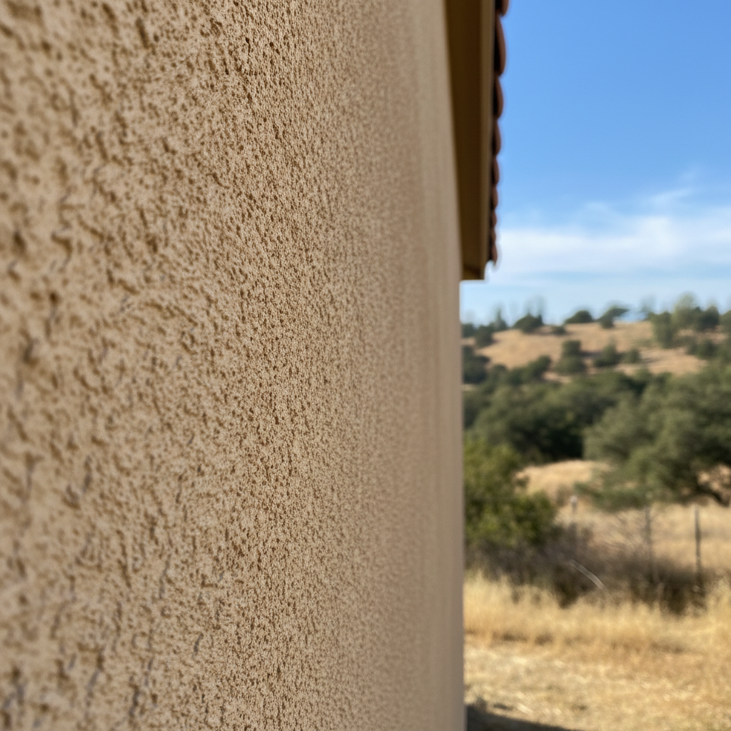 Completed stucco replacement work at a residential property in Simi Valley, CA