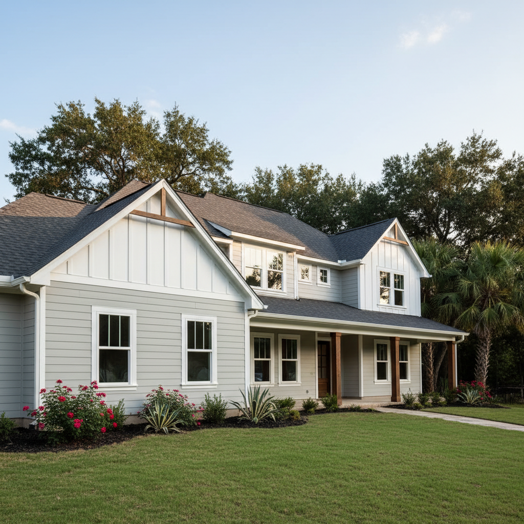 Completed siding inspection work at a residential property in Austin, TX
