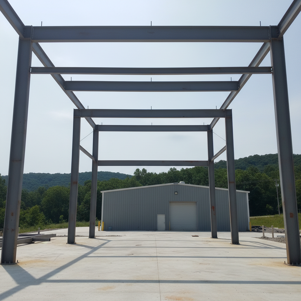 Steel Frame Erection