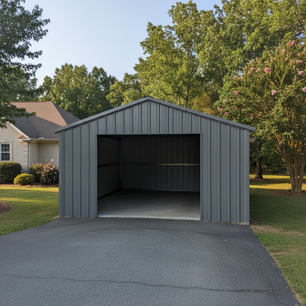 Metal Frame Garages