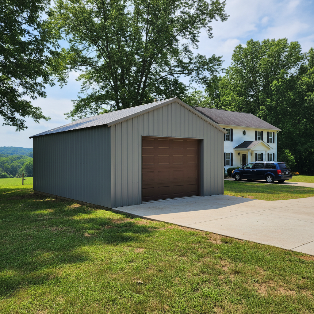 Metal Frame Garages