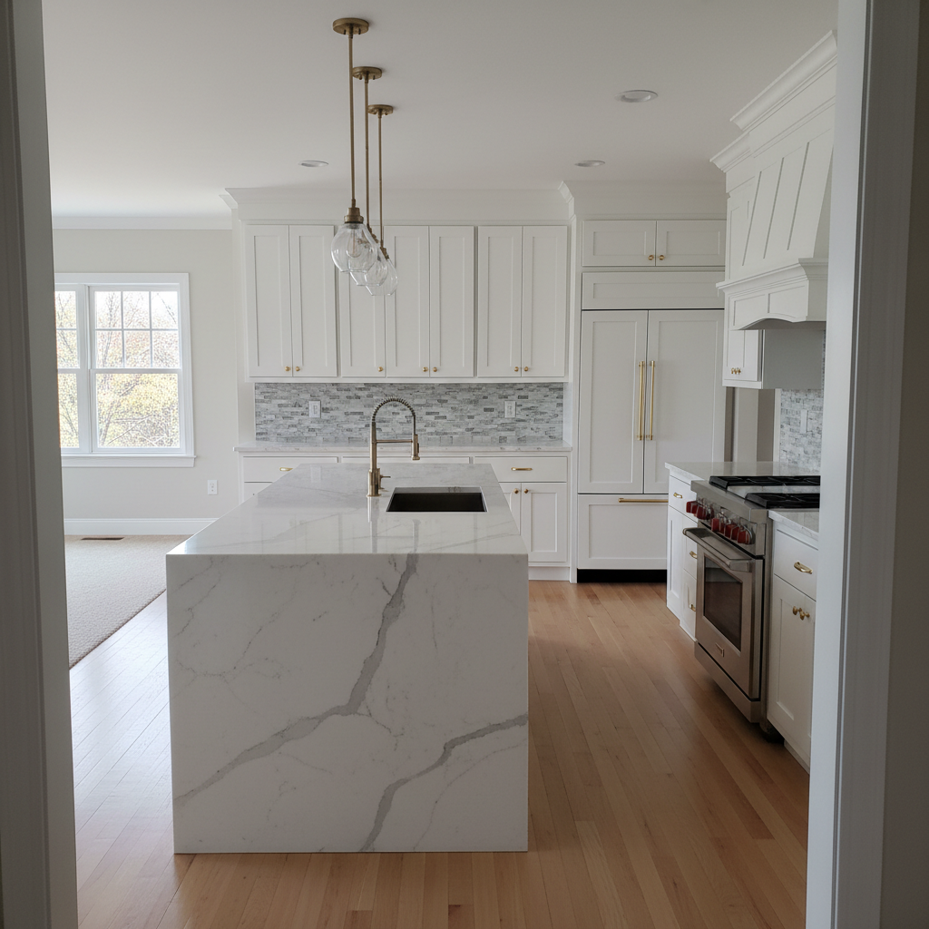 Kitchen Island Installation in Bristol
