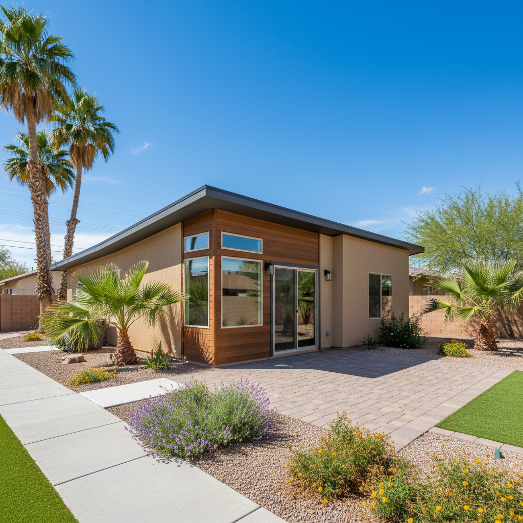 Completed adu financing work at a residential property in Phoenix, AZ