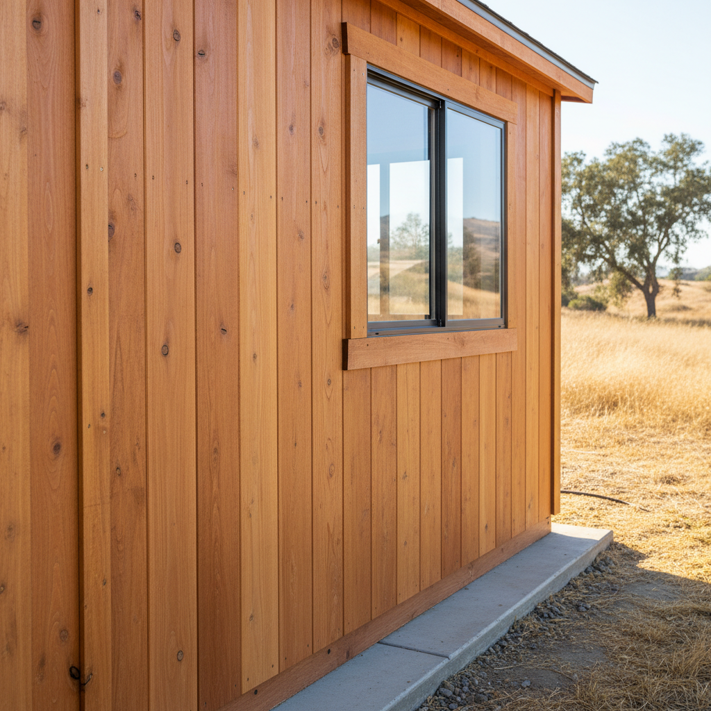 Completed garage design & building work at a residential property in Tracy, CA