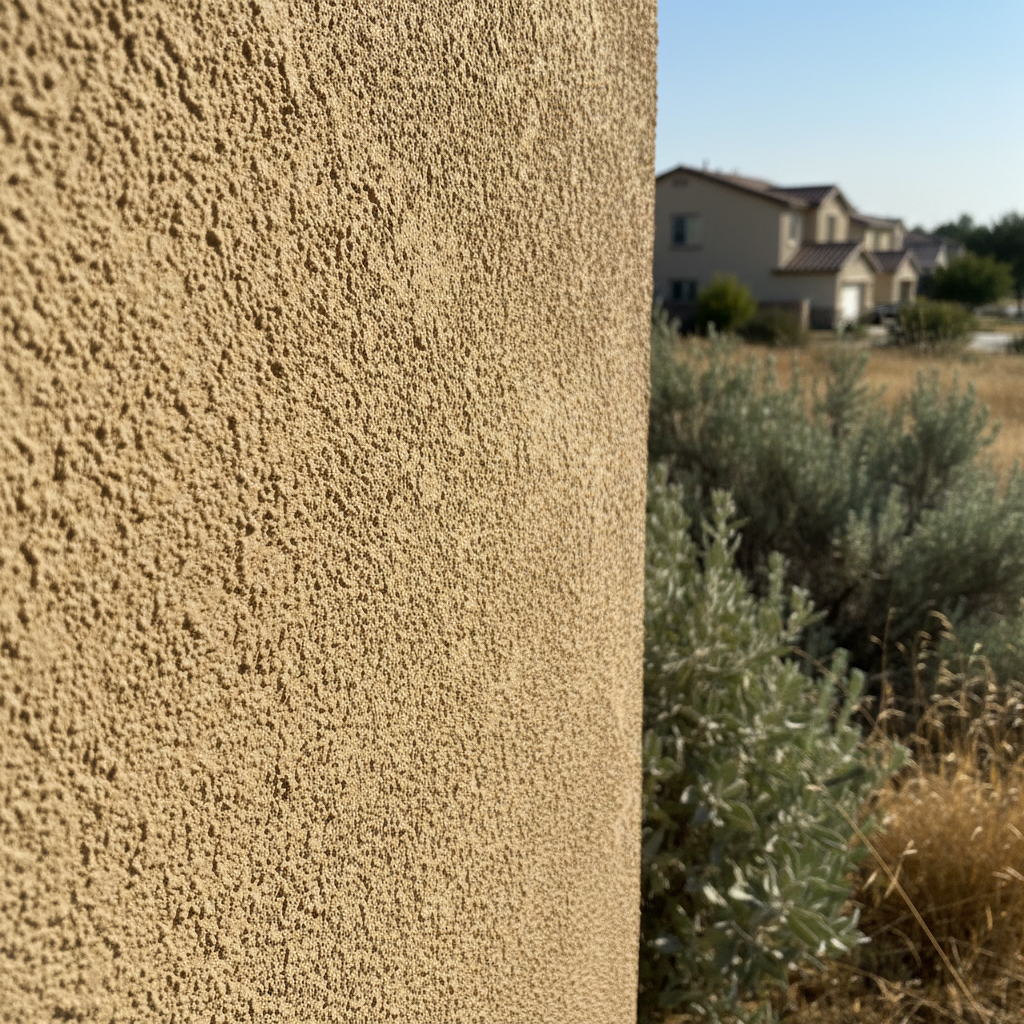 Completed stucco redashing work at a residential property in Chino Hills, CA