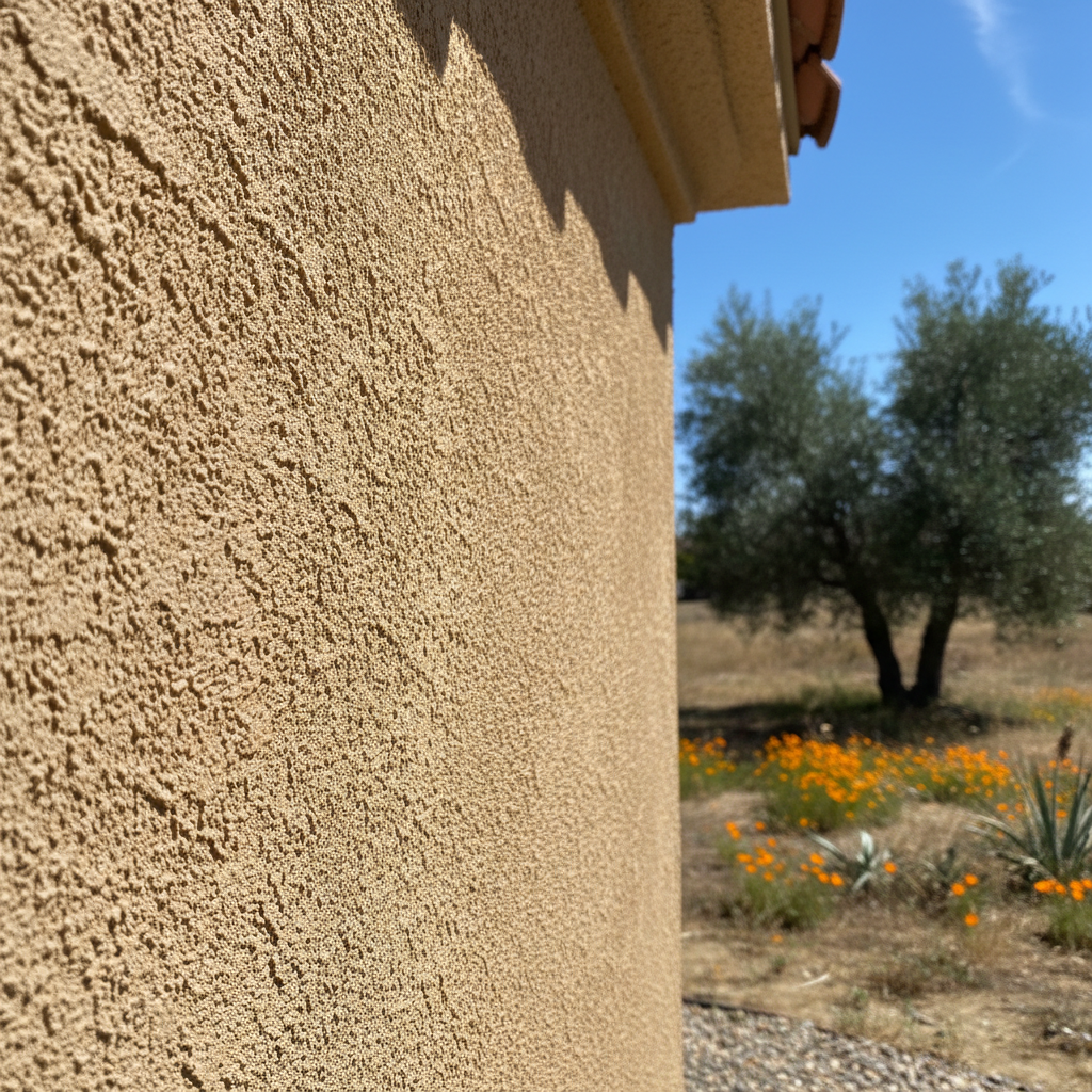 Completed stucco inspection work at a residential property in Clovis, CA