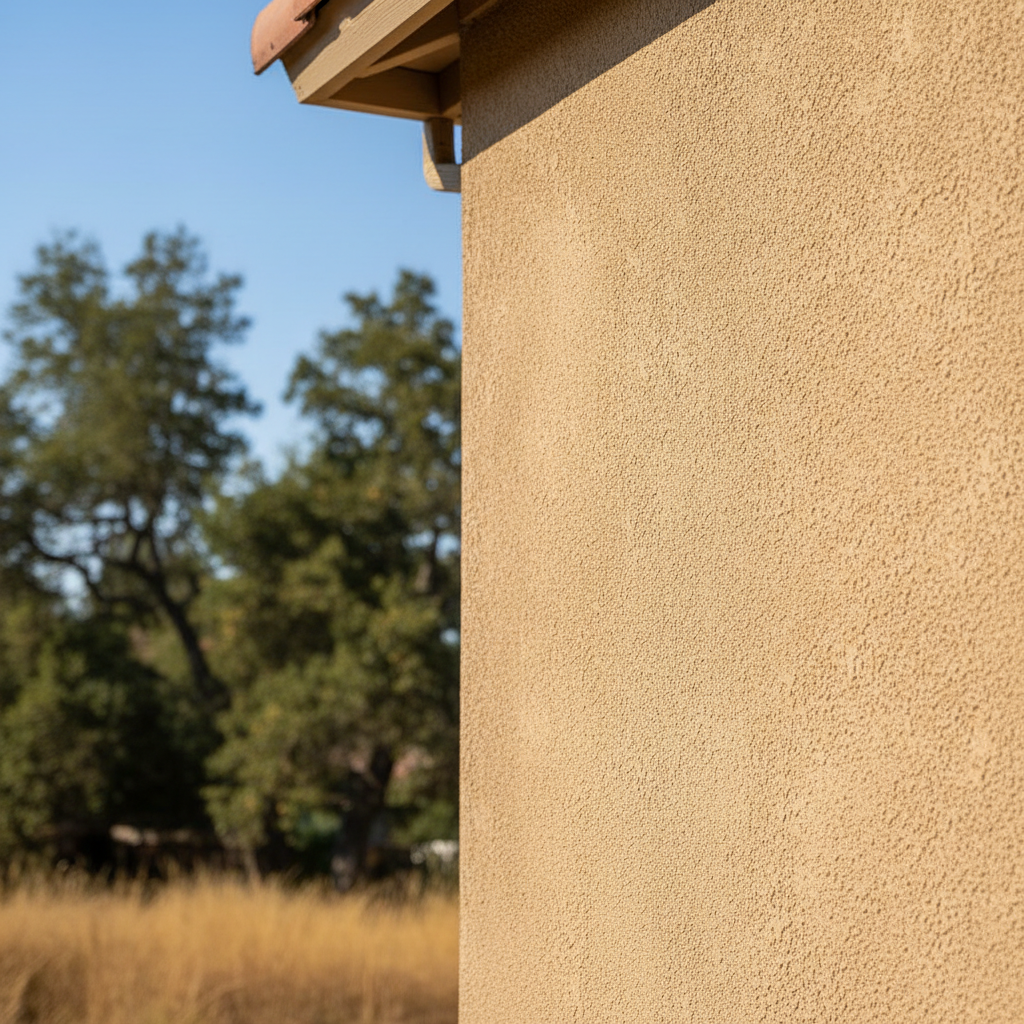 Completed stucco redashing work at a residential property in Sacramento, CA