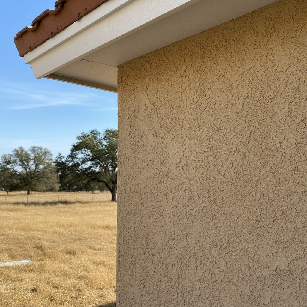 Completed stucco inspection work at a residential property in Turlock, CA