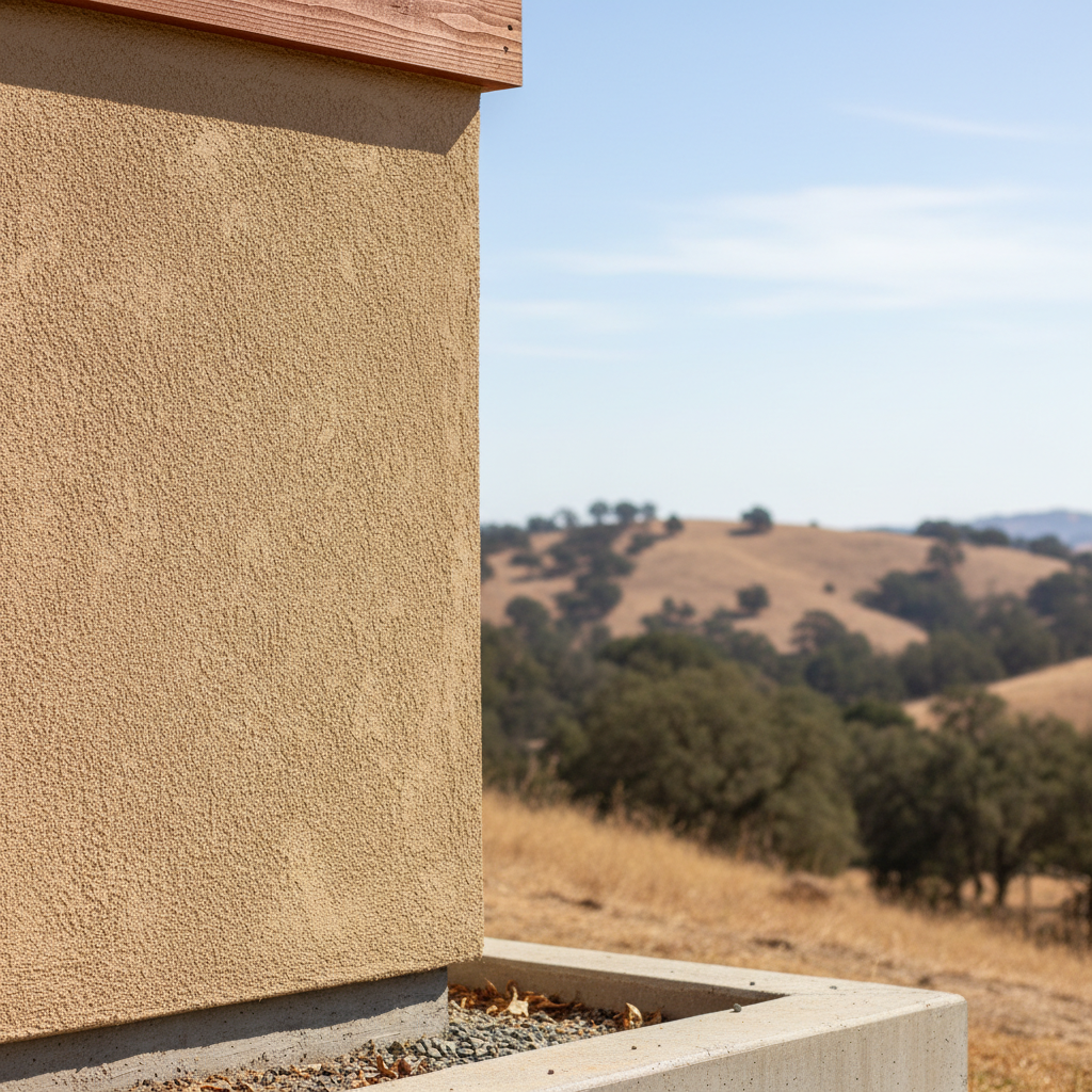 Completed stucco inspection work at a residential property in Stockton, CA