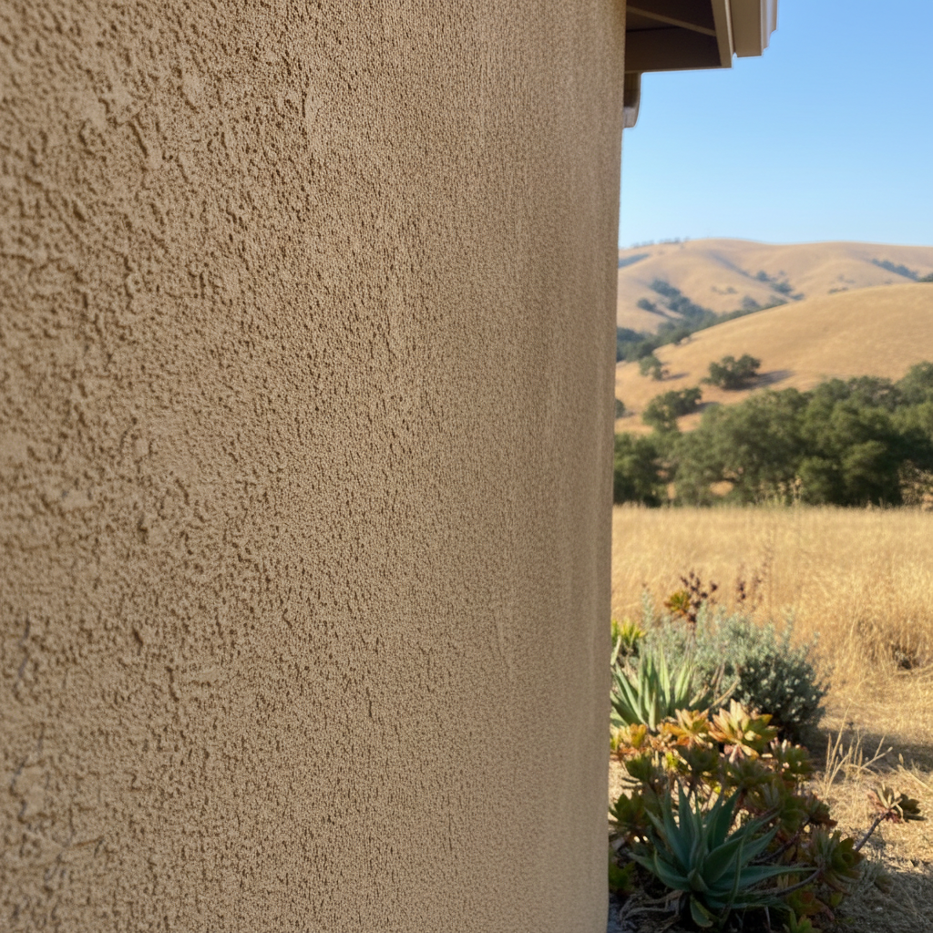 Completed stucco redashing work at a residential property in Santa Rosa, CA