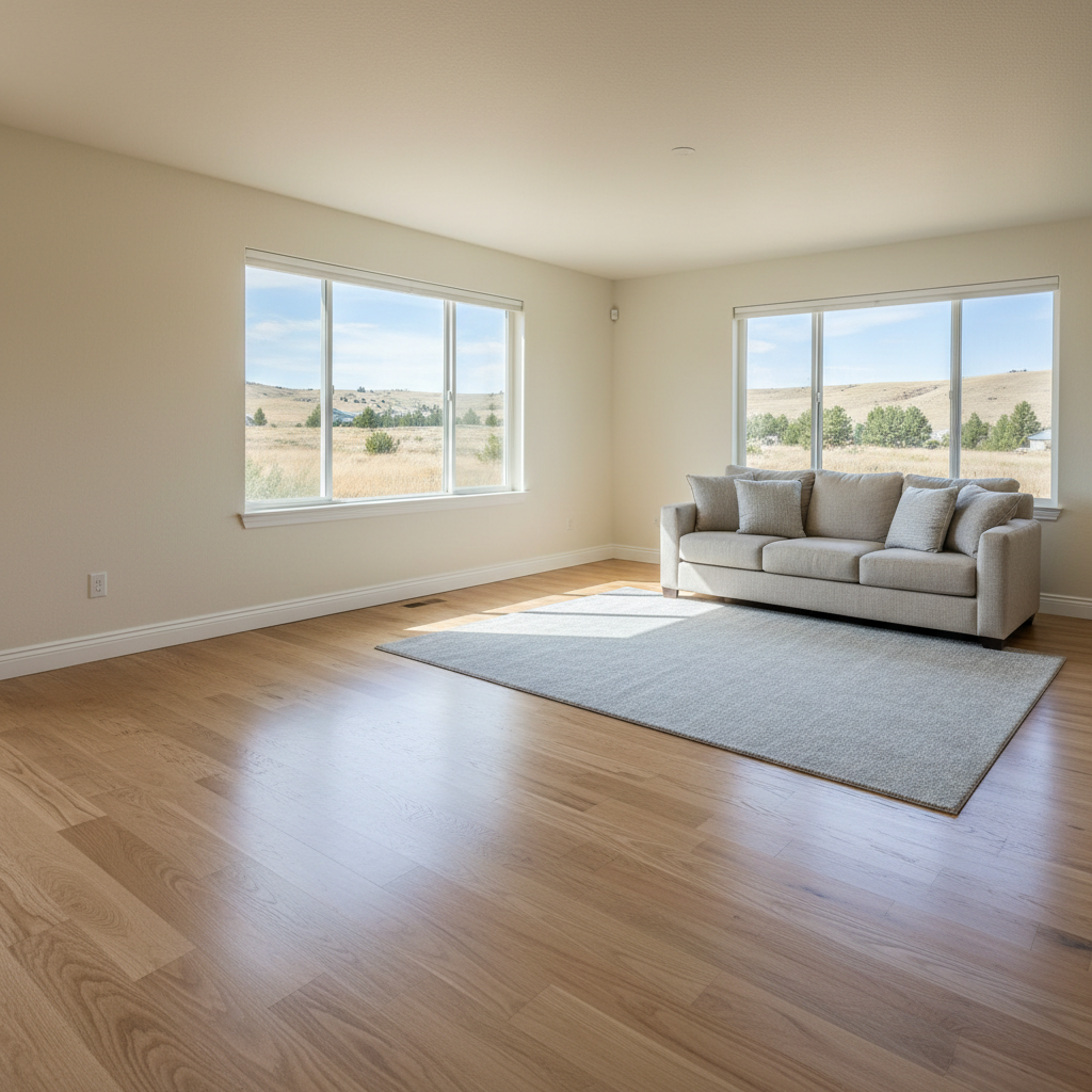 Completed water damage cleanup work at a residential property in Boise, ID