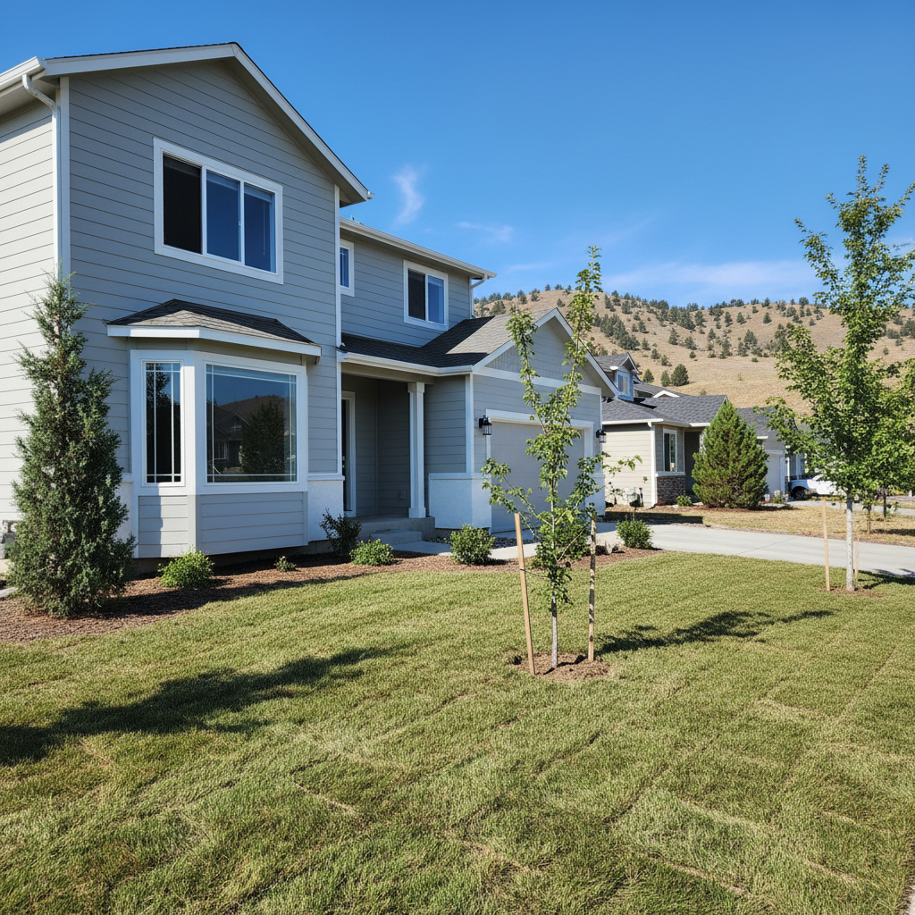 Completed water damage repair work at a residential property in Boise, ID