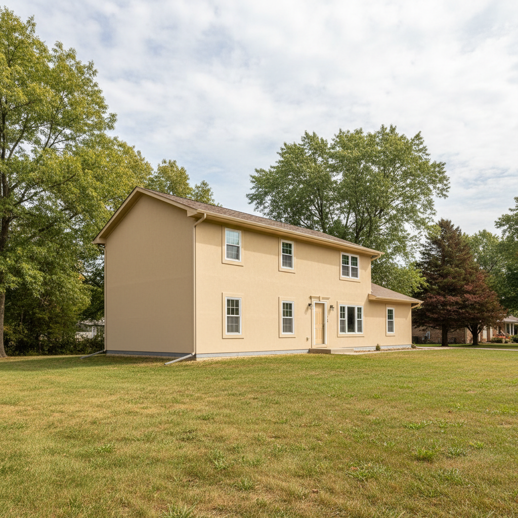 Completed stucco inspection work at a residential property in Wichita, KS