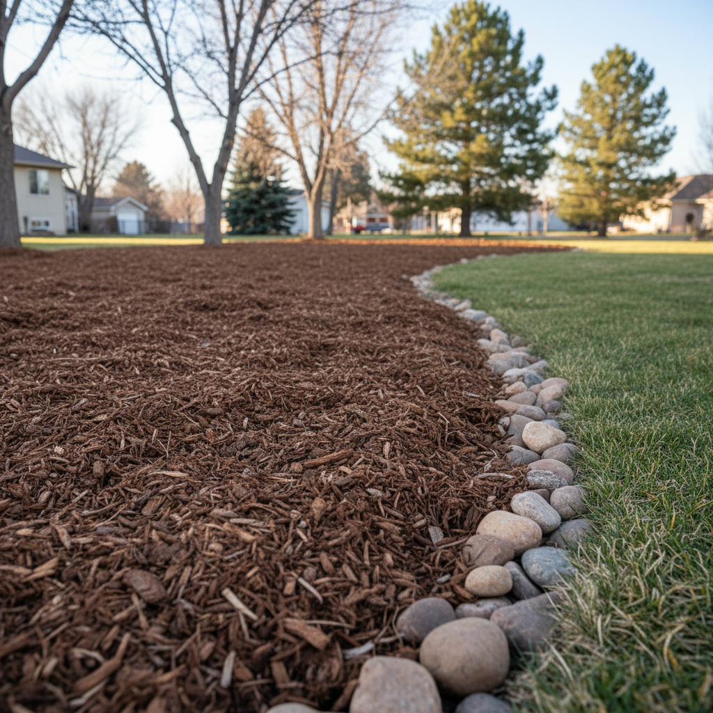 Completed seasonal cleanup work at a residential property in Missoula, MT