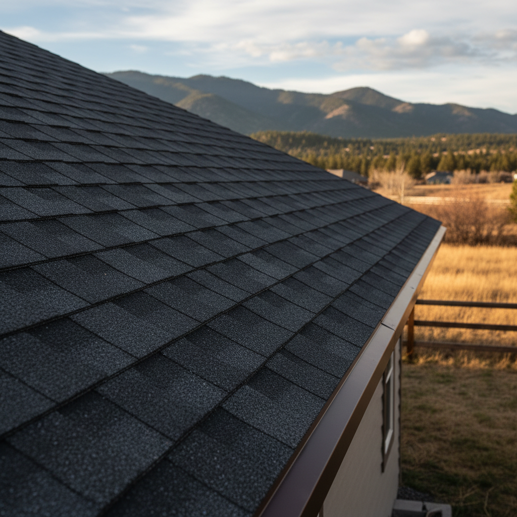 Completed roof inspection work at a residential property in Missoula, MT