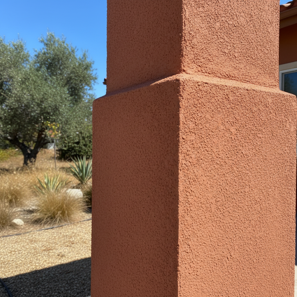 Completed stucco redashing work at a residential property in Salinas, CA
