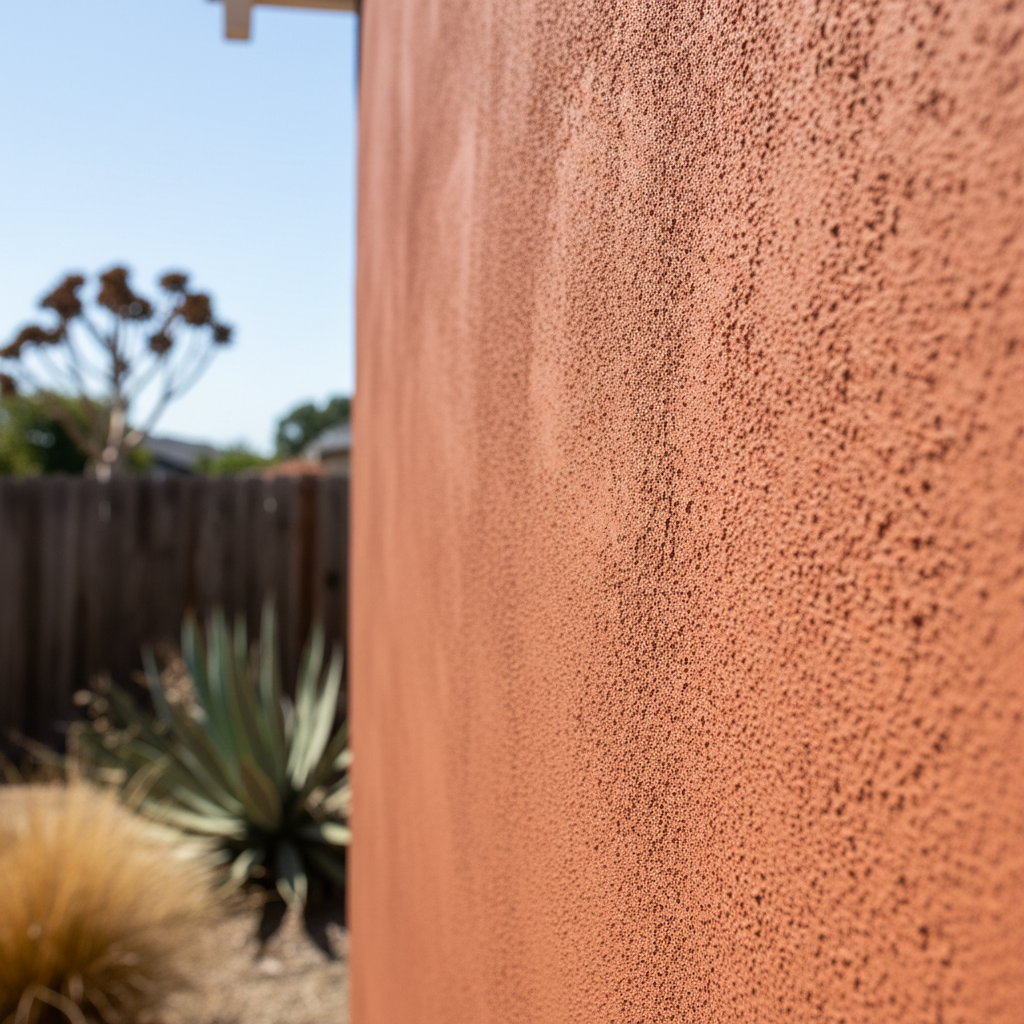 Completed stucco redashing work at a residential property in Watsonville, CA