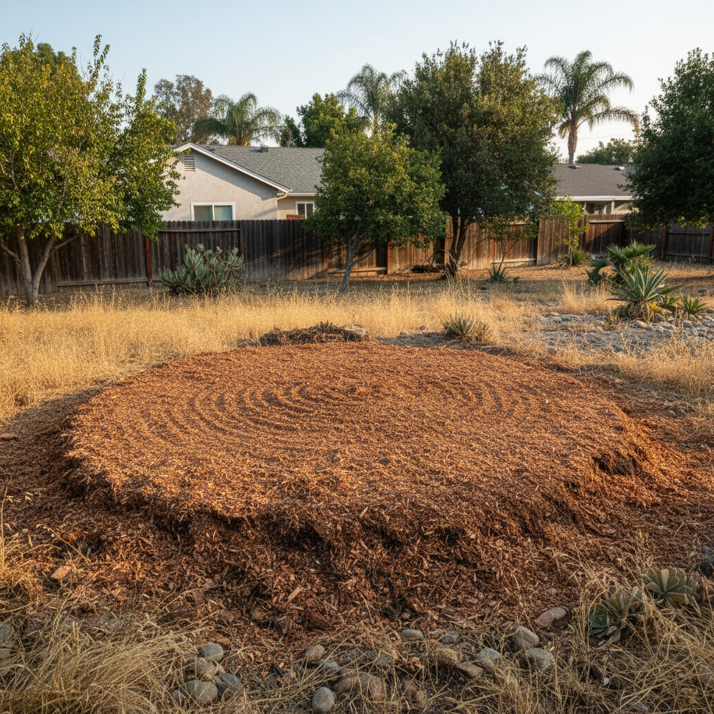 Completed stump grinding & removal work at a residential property in Hawthorne, CA