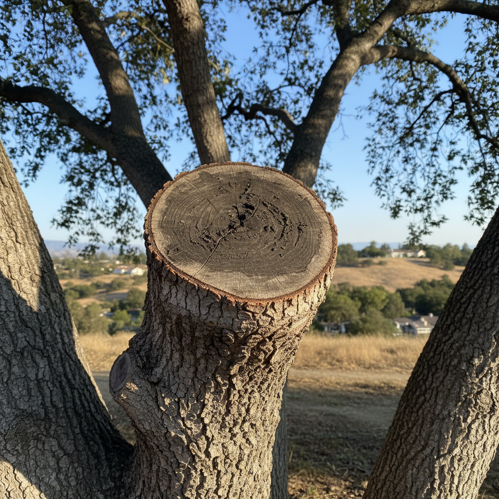 Completed tree health & care work at a residential property in Camarillo, CA