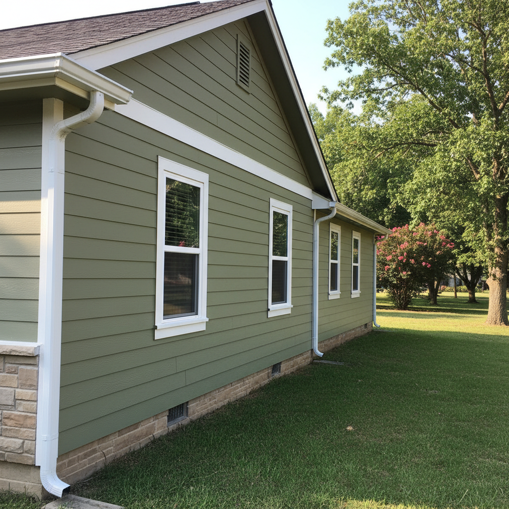 Completed siding inspection work at a residential property in Moore, OK