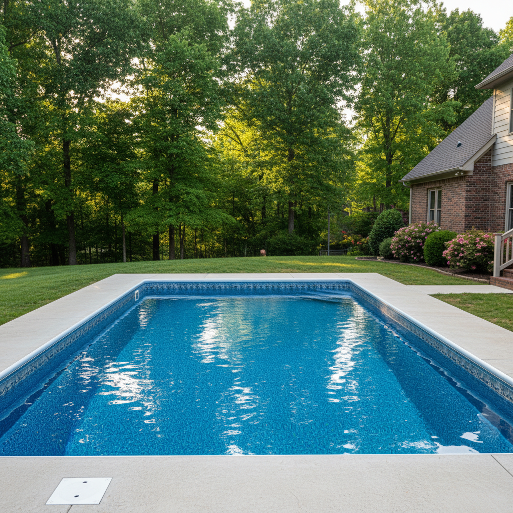 Completed liner replacement work at a residential property in Cleveland, TN