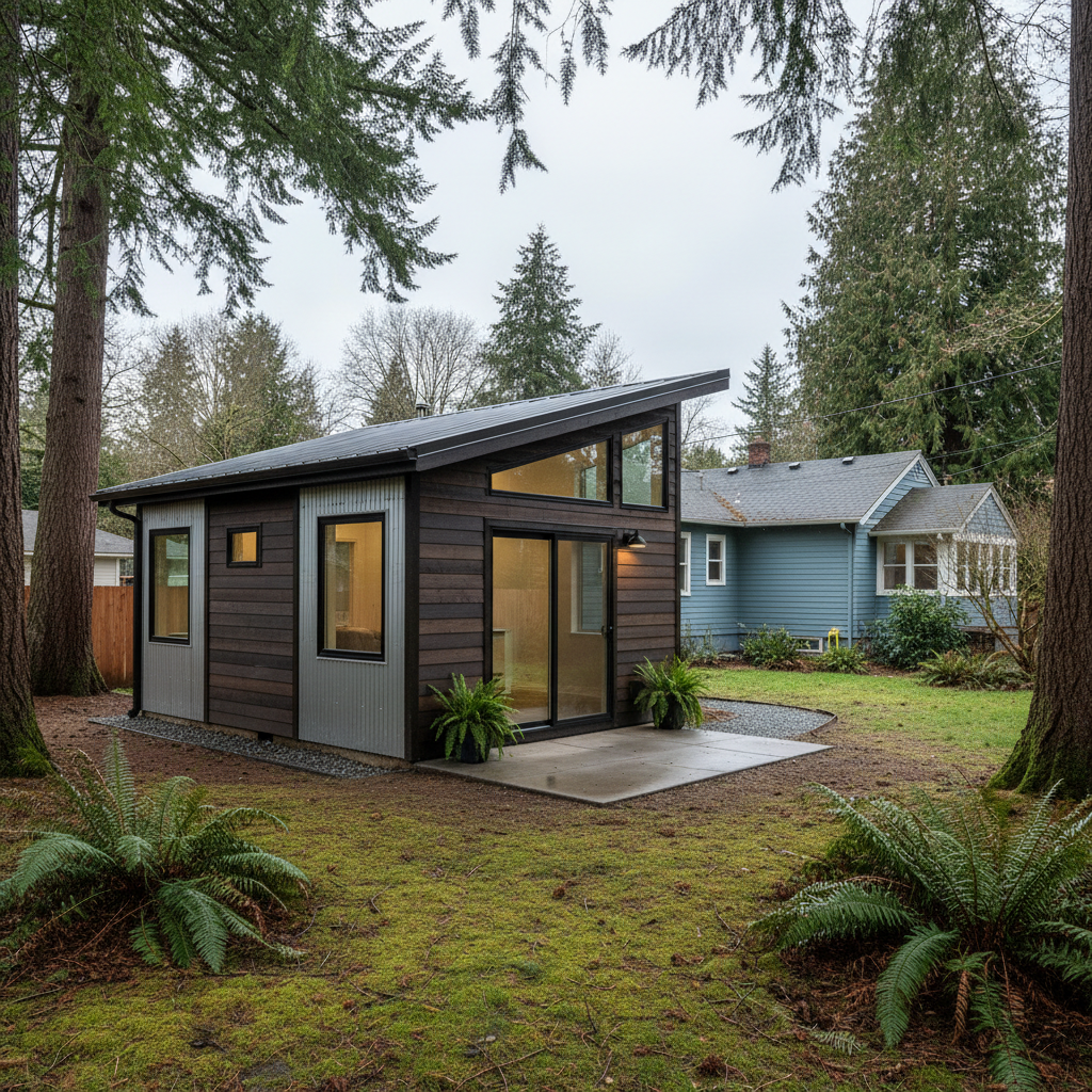 Completed junior adu (jadu) work at a residential property in Portland, OR